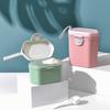 Milk Powder Box Infant Portable Large Capacity Milk Powder Sealed Can Auxiliary Food Box Storage Box Rice Powder Box Milk Powder Lattice