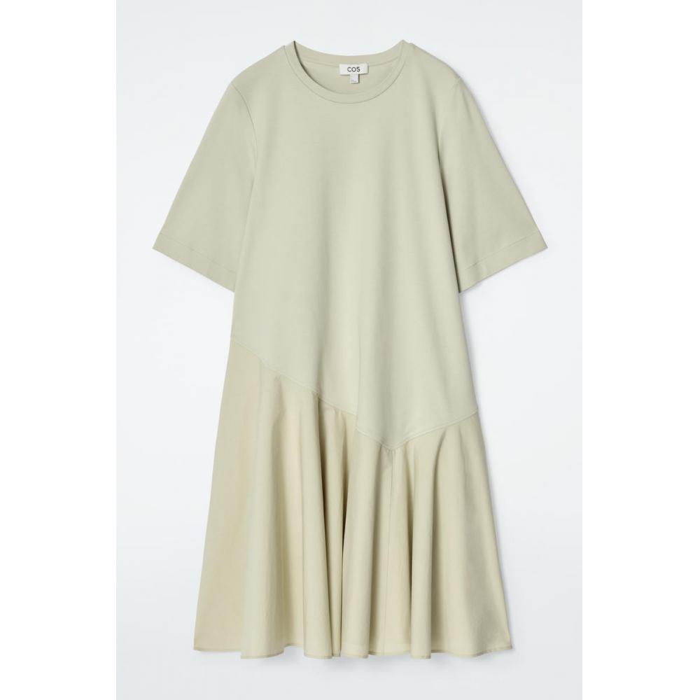 COS Асимметричное мини-платье-футболка в японском стиле