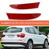 Светоотражающие полосы на задний бампер для BMW X3 F25 2011 2012 2013 2014 Предупреждающая полоса 63147217315 63147217316