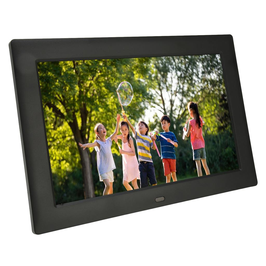 12-дюймовая цифровая фоторамка с экраном HD IPS, многофункциональная электронная фоторамка с пультом дистанционного управления