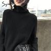 Sexysexy Turtleneck Womens Sweaters Casual Pullovers Solid Long Sleeve Korean Top Knit Sweater Women Winter Plus Size