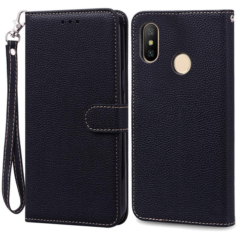 For Redmi Note 6 Pro Case Xiaomi Redmi 6 Pro Soft TPU Wallet Leather Case For Xiaomi Redmi 6 Case Note 6 Pro Flip Cover Fundas