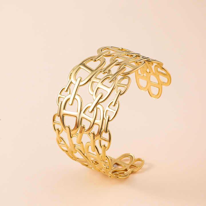 Минималистичный Евро-Американский Клетчатый Браслет: Нишевая бижутерия высокого класса