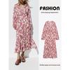 Za2025 Spring New Women's Clothing Dignified Hollow Embroidered Printed Fashion Midi Skirt Dress 2579570 330