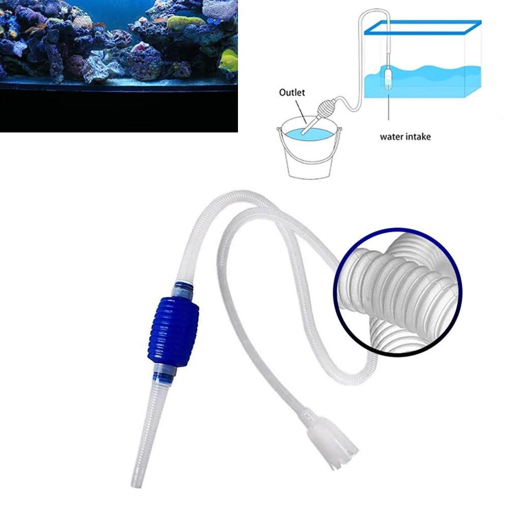 Aquarium Siphon Aquarium Siphon Pump Fish Tank Cleaner Plastic