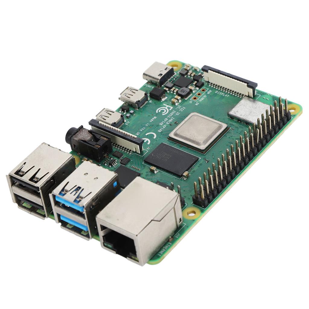 Для платы разработки Raspberry Pi 4B Модель B 1,5 ГГц Четырехъядерный для Cortex A72 64-битный Двойной 4K Дисплей Bluetooth 5.0 Одиночный