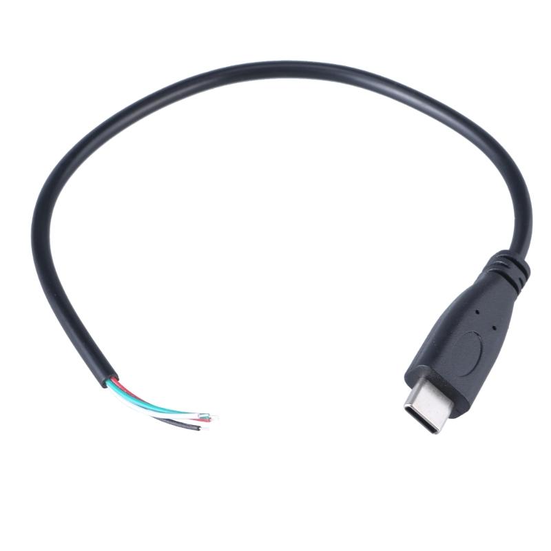 90 градусов/прямая головка USB Type C Male to 4Pin Connector Cable Шнур для быстрой зарядки и синхронизации Скорость 480 Мбит/с