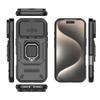 Бронированный чехол для iPhone 17 Pro Max 5G, чехол со сдвижной защитой камеры и кольцом-держателем для iPhone 17 Air Coque Capa