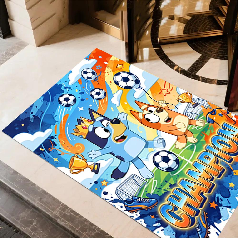 Champion Sports Adventure Personalized Name Floor Mat Perfect for Living Rooms Decorate room Game Room Entryway Antislip Carpet Anime Office Decor