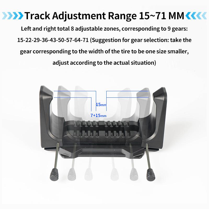 Пряжка для парковки велосипеда Настенный зажим Регулируемое крепление для горного шоссейного велосипеда Поддержка для хранения Подвесной держатель Стойка для ремонта Кронштейн Стойка
