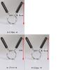 Spring Collar Clips Dumbbells Clips Stainless Steel Weight Lifting Bar Clips  Gym Fitness