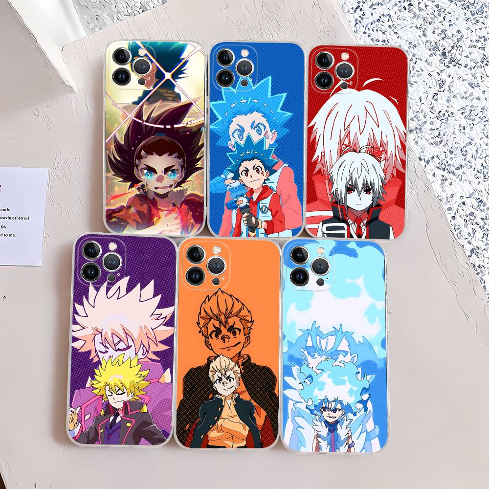 Cool Anime B-Beyblade X Vintage Toy Phone Case For IPhone 17 16 14 11 12 13 15 Pro Max 14 Plus 17 Air Cover