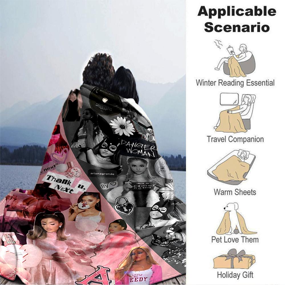 Dark Fantasy Fashion Collage Blanket Soft Throw Blanket For Home Bedroom Bed Sofa Travel Office Solid Christmas Blanket