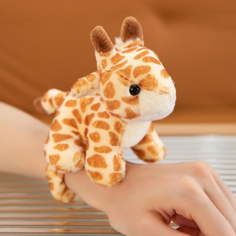 Имитация животного стоящая на плече магнитная плюшевая кукла тигр панда весло круг вода кольцо зоопарк сувенир подарок женский