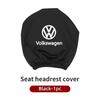 Car Seat Headrest Protective Cover Anti-Dirty Pillow Protector For VW Scirocco Jetta Beetle Golf Passat Polo Tiguan Sharan GTI