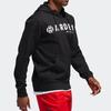 Adidas Баскетбольная куртка Harden Fz Slim Fit, мужские куртки, черная, DW8738