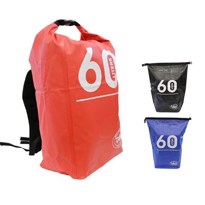 Сухой рюкзак Taka Sangyo, 60 л, красный, S-68