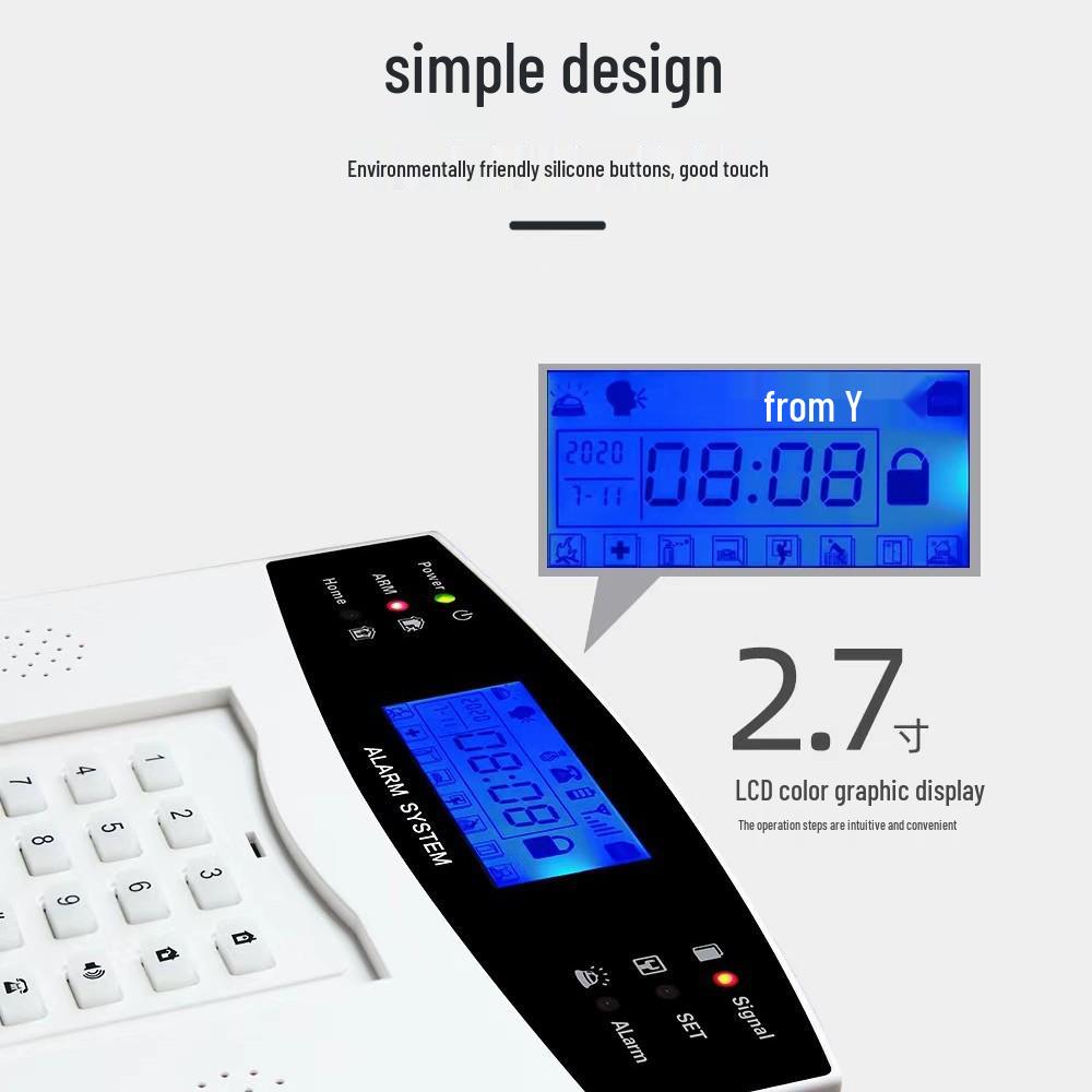 Умная система домашней безопасности Tuya Smart WiFi GSM с мобильным дистанционным управлением