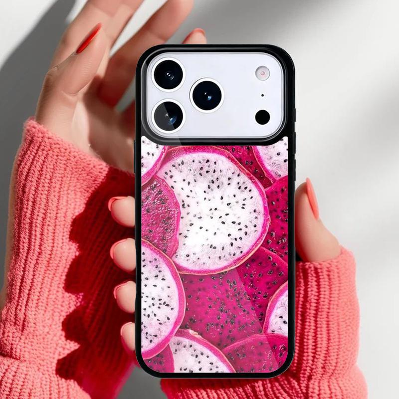 Летние фрукты лимон персик гранат виноград Чехол для телефона для iPhone 17 Air 16e 15 14 13 Pro Max Задняя крышка для 12 11 Pro Coque