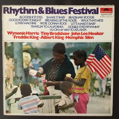 Виниловая пластинка РАЗЛИЧНЫЕ Rhythm Blues Festival 2343037 POLYDOR Нидерланды Блюз Б/У