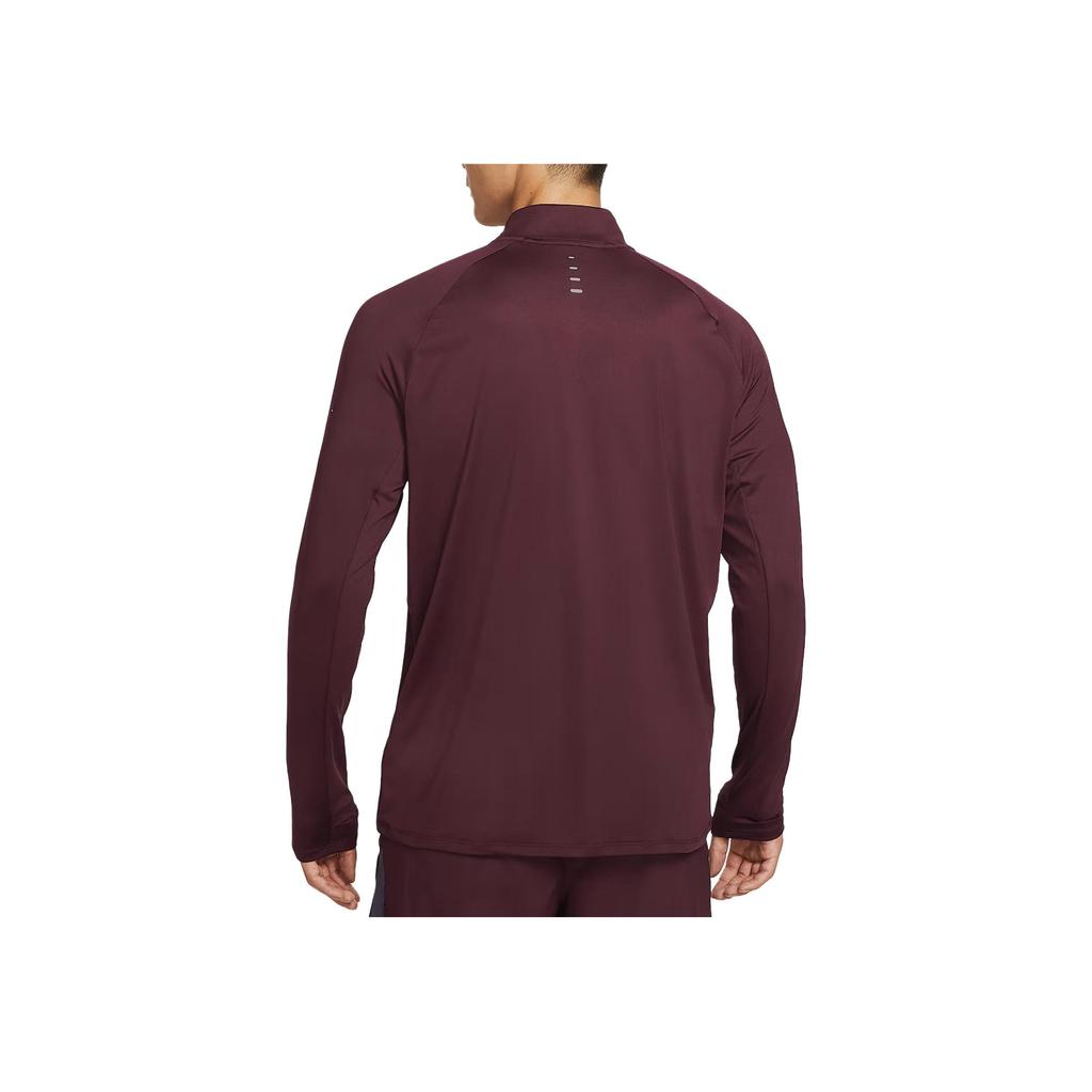 Nike Лонгслив для бега и тренировок с логотипом на молнии до половины для мужчин Топы HV2181652