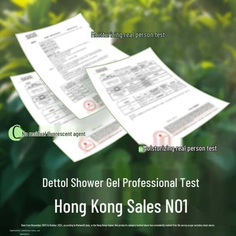 Dettol Refreshing Moisturizing Shower Gel with Jasmine & Green Tea