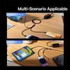Baseus 3-в-1 USB-кабель Micro USB Type-C Быстрая зарядка Micro USB Type-C Кабель для передачи данных Для IP 14 13 Samsung Huawei