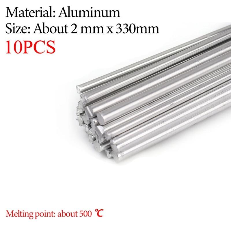 Низкотемпературная легкоплавкая сварочная проволока 1,6/2,0 мм, универсальная проволока с алюминиевой сердцевиной из нержавеющей стали, без припоя, сварочная проволока