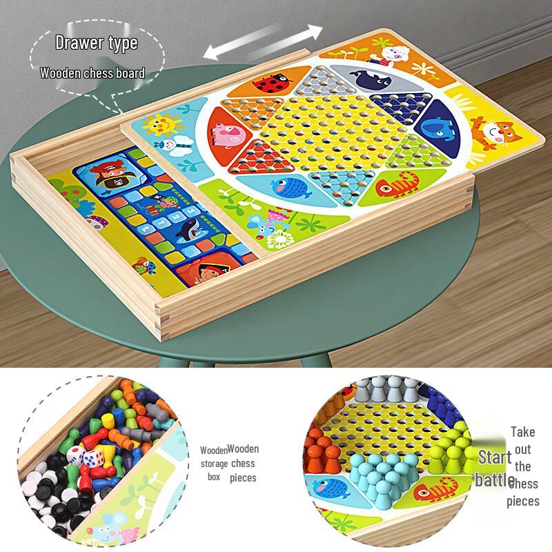 Seven-in-One Board Game Set