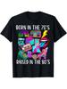 Born In The 70's Raised In The 80's & 1980s Vintage Gift T-Shirt