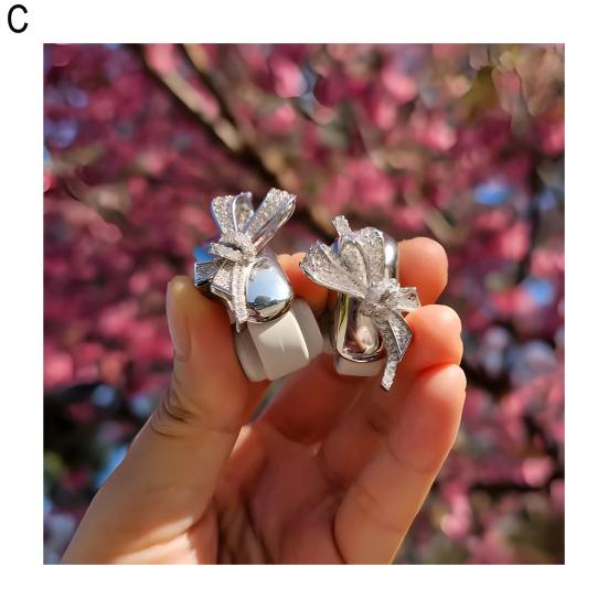 Стразы для наушников-вкладышей с открытым ухом, декоративные циркониевые аксессуары для наушников, съемные украшения своими руками