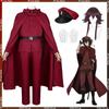 Tecchou Suehiro Косплей Bungo Stray Dogs Suehiro Tecchou Косплей Костюм Униформа Плащ Парик Костюм Костюмы на Хэллоуин Одежда