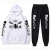 Men's Sweatshirt Sets Anime Tokyo Revengers Hoodies+ Sweatpants 2Pcs Gambar Valhalla Graphics Trousers Streetwear Clothes XS-4XL