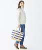 Boat and Open Top Stripe Medium Bright Regular Navy Sailor Stripe Multicolor 1000172579 [LLB] Tote,