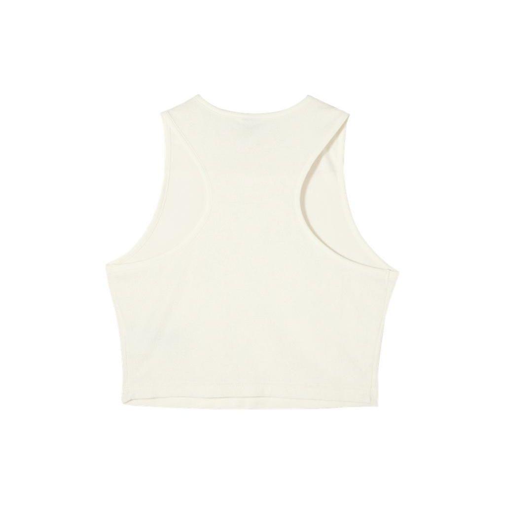 Puma Полотенце Cat Tank Удобный повседневный топ без рукавов для женщин, топы белого цвета 684356-65