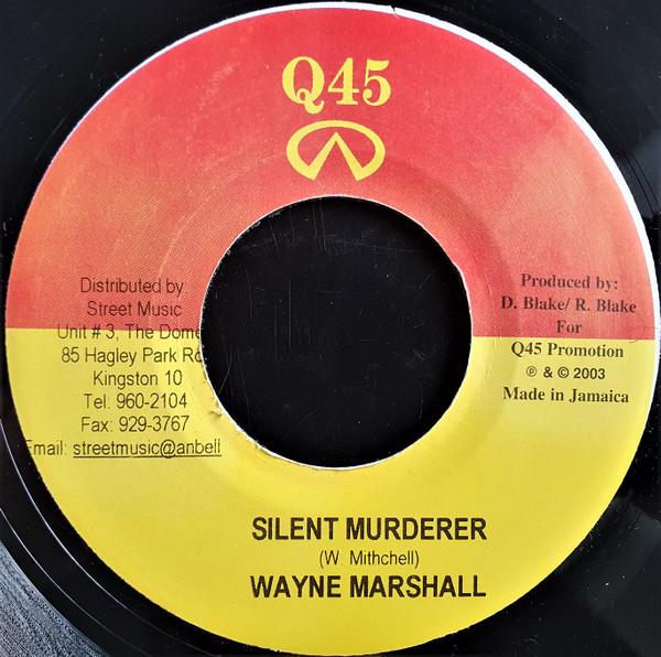 7-дюймовая пластинка WAYNE MARSHALL / RICKY TICKY - Silent Murderer / Straight Up NONE Q45 2003 Ямайка Регги, Ска и Даб Б/У
