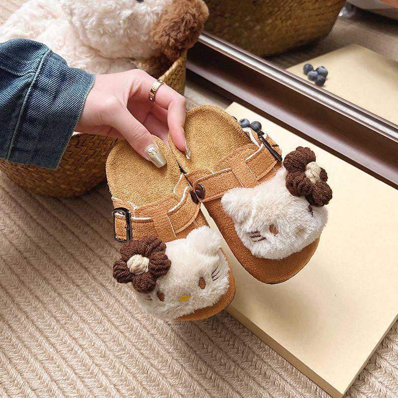 Детские сандалии Birkenstock для девочек - летняя модная обувь 2025 года с мягкой нескользящей подошвой.