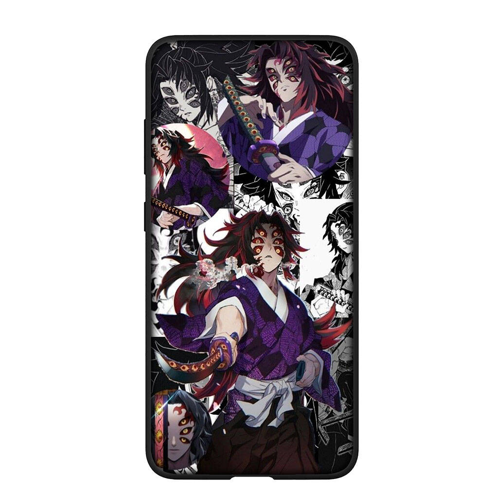 Phone Case for Samsung Galaxy S25 S23 S22 S24 Ultra FE A05 A06 A15 A16 A36 A37 A35 A54 A55 A56 A57 A25 A26 A53 A17 Kokushibo Nezuko Demon Slayer Cover