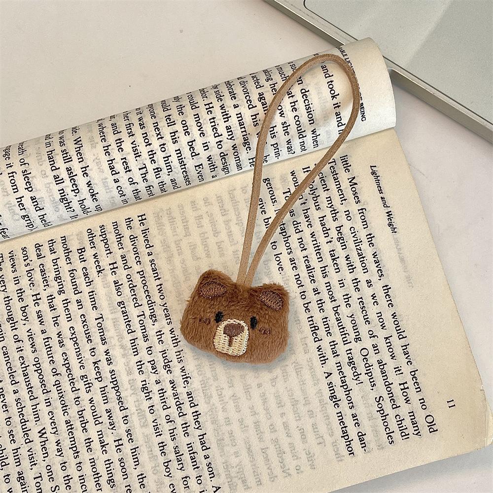 1 Мультяшный милый плюшевый кулон в виде животного, аксессуары для тканевой сумки, кулон для холщовой сумки, брелок-подвеска