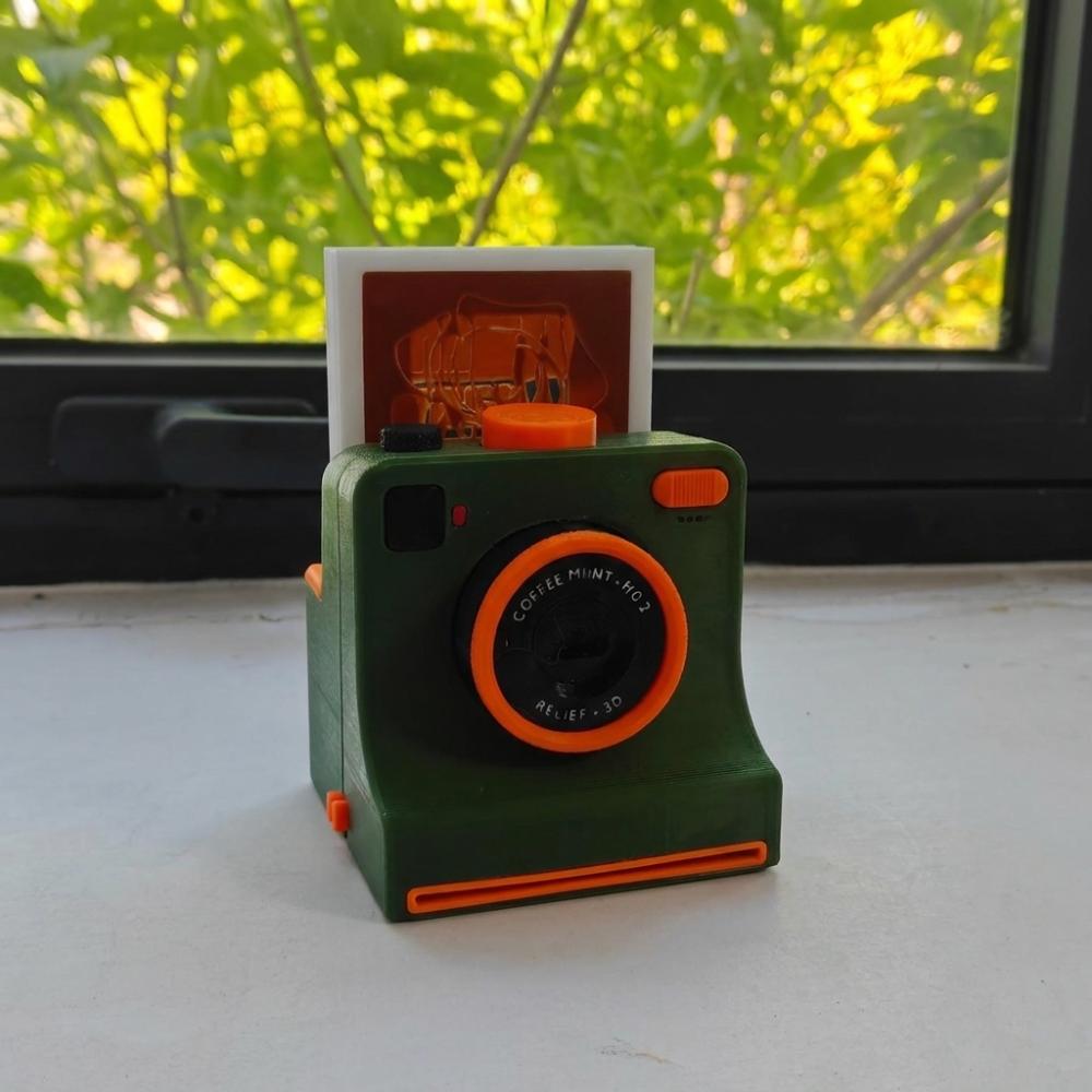Винтажный вид DIY Инструмент для латте-арта Камера Сменные карты Трафарет для кофе Шаблон Настольная витрина
