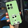 Эстетичный Милый Мультяшный Инопланетянин Чехол Для OnePlus 12R 13 R 12 11 9 10 Pro 8T 9RT 10T OnePlus Nord 4 CE 2 3 Lite N20 N30 Чехол