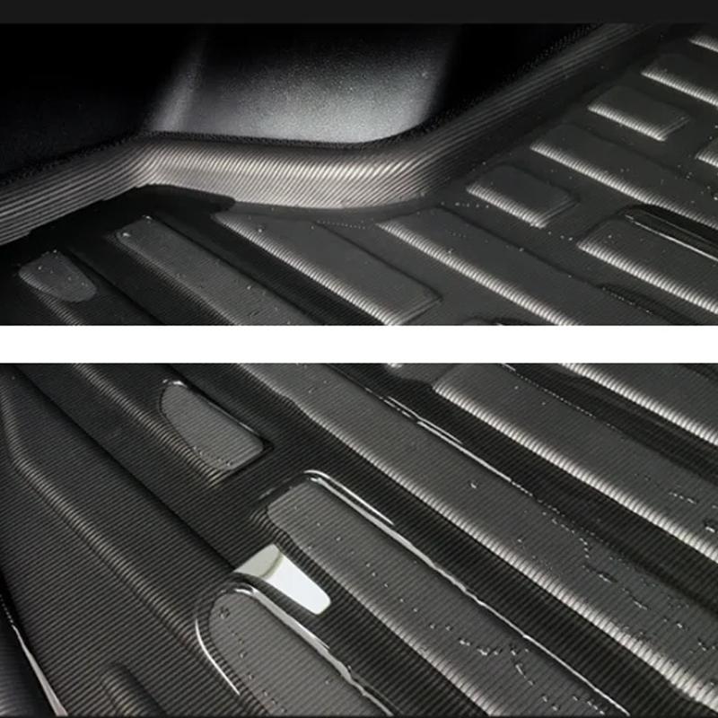 EVA Car Trunk Mat For Fiat 500X 2015~2024 2018 2020 Anti-dirty Waterproof Carpet Mat Cargo Liner Storage Pads Auto Accessories