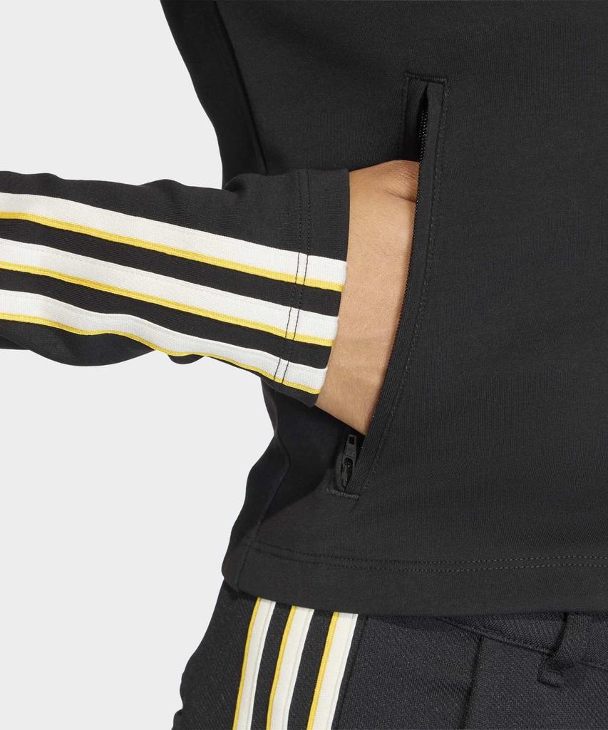 ADIDAS Slim Fit Firebird Track Top - Black / Kc9097