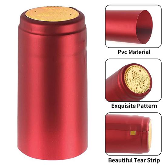 1 комплект пробки для бутылки вина, удобные наборы герметиков для вина с пробковыми термоусадочными рукавами для домашней кухни