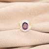 Natural Amethyst Gemstone 925 Sterling Silver Jewelry Handmade Ring For Wedding RR-61-16