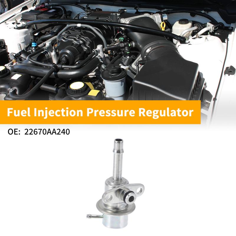 UXCELL Fuel Pressure Regulator for Subaru Outback 2000-2004 No.22670AA240 Metal 1 Pc