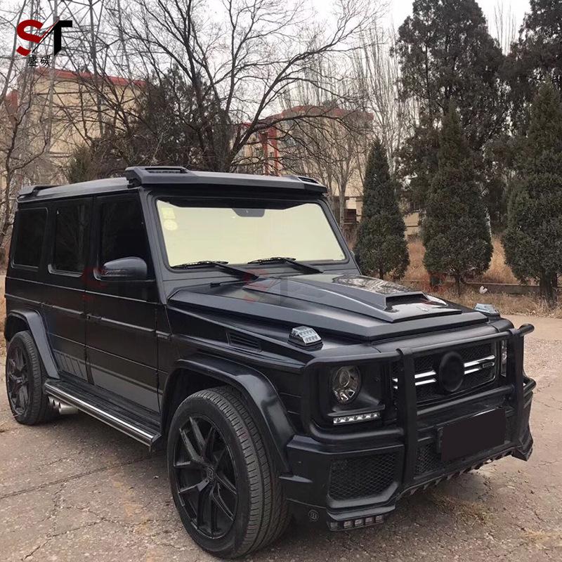Капот из углеродного волокна в стиле BS для Mercedes-Benz G-Class W463 G63/G500/G55/G350