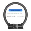 Водонепроницаемый противоугонный стальной тросовый замок для мотоциклов, электровелосипедов и шлемов