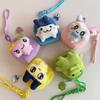 Cartoon Tamagotchi Charms Cute Mametchi Lovelin Kuhcipatchi Model Pendant Keychain Coin Purse Collectible Decoration Kids Gifts