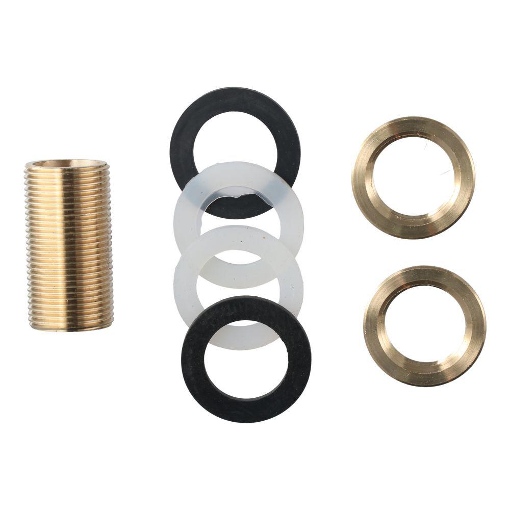 Brass Bulkhead Fitting G1/2 G3/4 G1 Male Hose Fitting Tube Adaptor  Water Tanks, Brass, Gold Tone